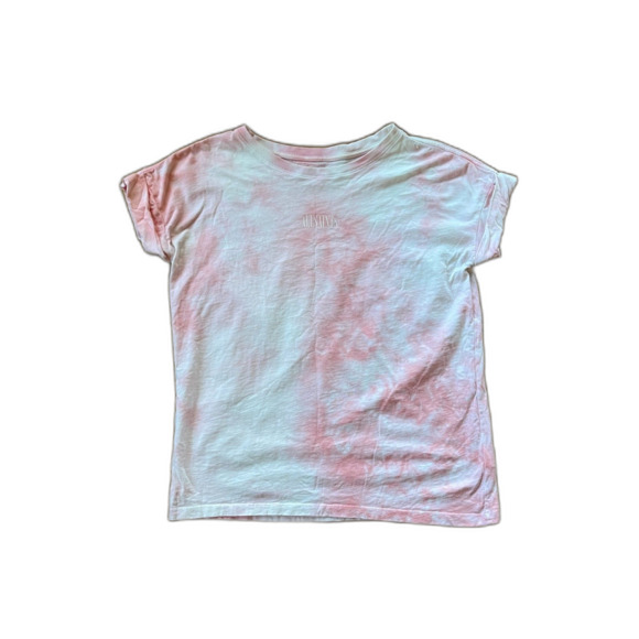 ALLSAINTS Pink Stamp Imogen Tie Dye T Shirt Tee Top   Women's Size Small - Picture 3 of 11